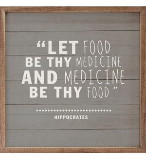 Food And Medicine Gray
